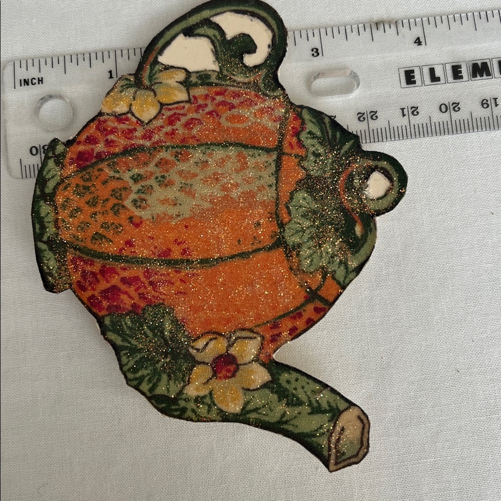 Colorful Teapot Patch - Picture 2 of 2